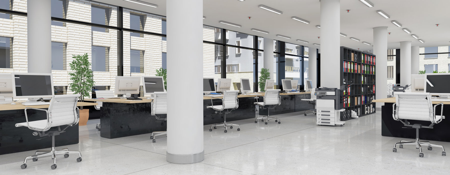 A welcoming, light-filled workplace